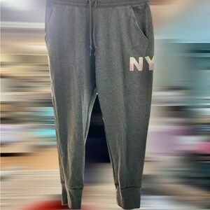 Victoria’s Secret Gray NYC Sequin joggers